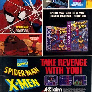 Vintage 1994 Print Ad for Spider-Man X-Men - Game Boy PA605